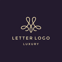 Letter M Logo vector design template