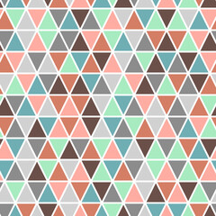 Fototapeta na wymiar Polygonal rainbow mosaic background. Abstract low poly vector illustration. Triangular seamless pattern. Template geometric business design with triangle for poster, card, flyer, fabric, textile