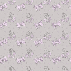 seamless pattern with flowers