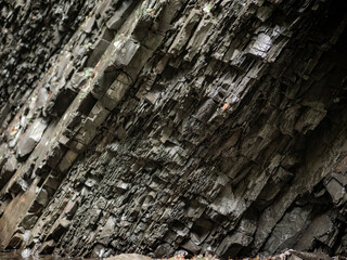 Layers of stones