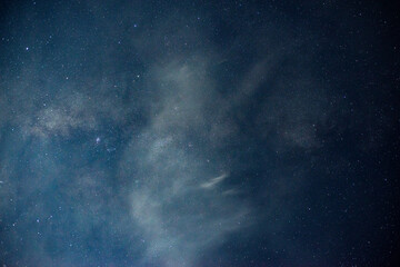 Obraz na płótnie Canvas Milky way,galaxy,cosmos on dark sky