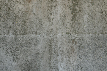 The texture of a stone wall, floors, concrete destruction, overgrown with moss and grass of antiquity, the foundations of building reinforcement and ceilings, chips, paint stains
