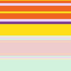 Double Rainbow Pastel Striped seamless pattern design