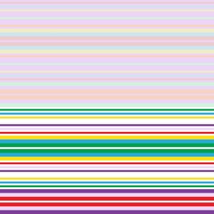 Double Rainbow Pastel Striped seamless pattern design