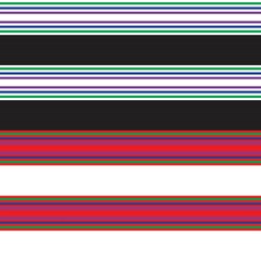 Double Rainbow Striped seamless pattern design