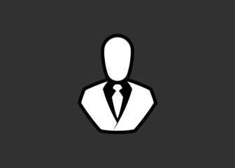 People line icon. Outline persons solid, group linear black pictogram. Simple image business collective people. Labor men collective silhouette. Office staff icon, bodyguards. Employees of bank