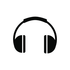 Headphone icon vector. earbuds illustration sign. music symbol. audio logo.
