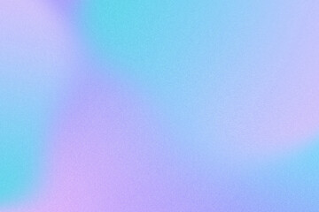 Abstract pastel holographic blurred grainy gradient background texture. Colorful digital grain soft noise effect pattern. Lo-fi multicolor vintage retro design.