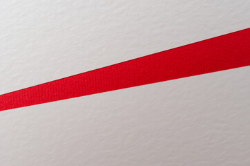 White and red colors paper texture background. Place for text. Three tones. Background for presentation. Bright colors paper element.