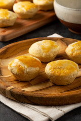 Empada or empadinhas, a traditional Brazilian snack of frago.
