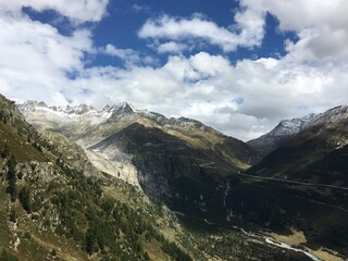 Fototapeta premium landscape with clouds