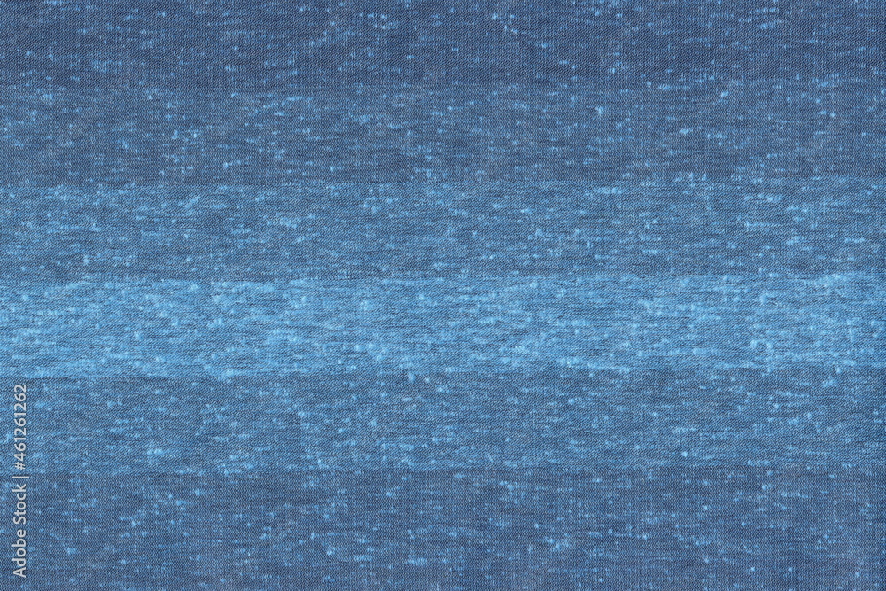 Poster the texture of dense natural fabric of blue unevenly distributed color. background of simple coarse 