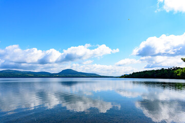 和琴半島からの屈斜路湖