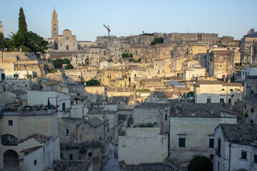 Fototapeta premium Matera is a city in the region of Basilicata, in Southern Italy.