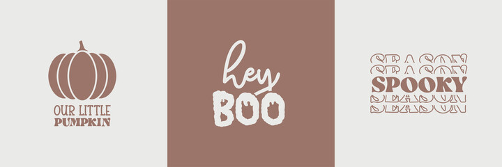 Halloween quote and element design asset for craft, printable, sublimation, card for Cutting Machines, Halloween design for shirt, mug, Tumbler, Bag, Suitable for women, Vector for Trendy women shirts