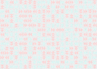Fototapeta premium Abstract Geometric Pattern generative computational art illustration