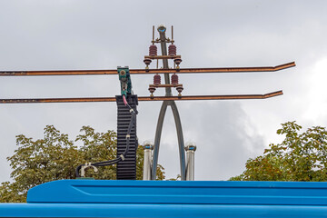 Electric Bus Charging Station © markobe