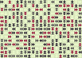 Abstract Geometric Pattern generative computational art illustration