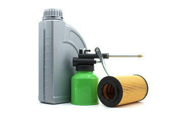 Oil and filter replacing maintenance