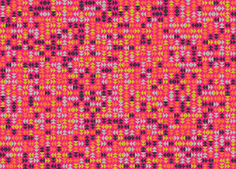 Abstract Geometric Pattern generative computational art illustration