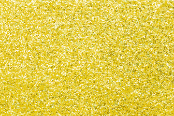 Gold color of glitter textured background (Vector)