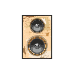 Fototapeta premium speaker