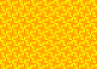 Abstract yellow geometric background concept