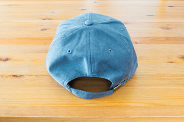 スエードのキャップ