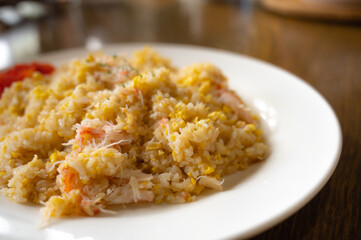 蟹炒飯