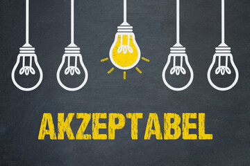 akzeptabel