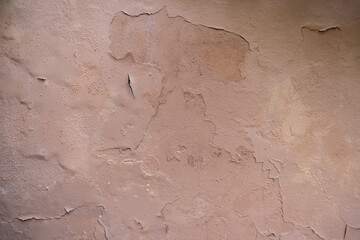 Cement wall with humidity