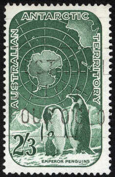 Postage stamps of the Australia. Stamp printed in the Australia. Stamp printed by Australia.