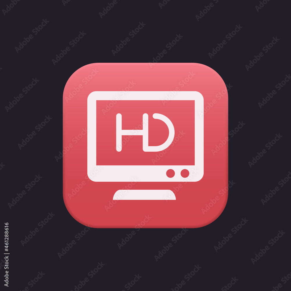 Wall mural hdtv - sticker