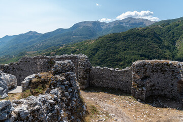 Roccamandolfi, Molise. The Norman Longobard Castle.