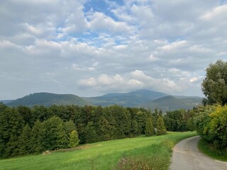 road in the mountains