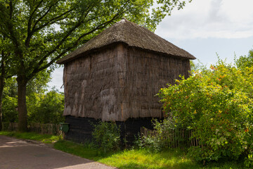 old hay barn in holland