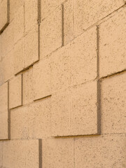 Sun-tanned Cuboids in Side Light - Forced Perspective Left CU