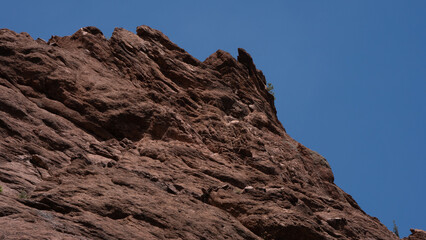 Fototapeta premium rocks and mountains in Seven Falls