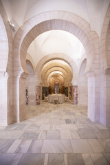 interior of a Moorish-style castle