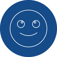 Smile Vector icon that can easily modify or edit

