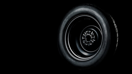 A new spare wheel for the car