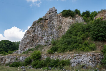 former limestone quarry and current nature reserve Kadzielnia