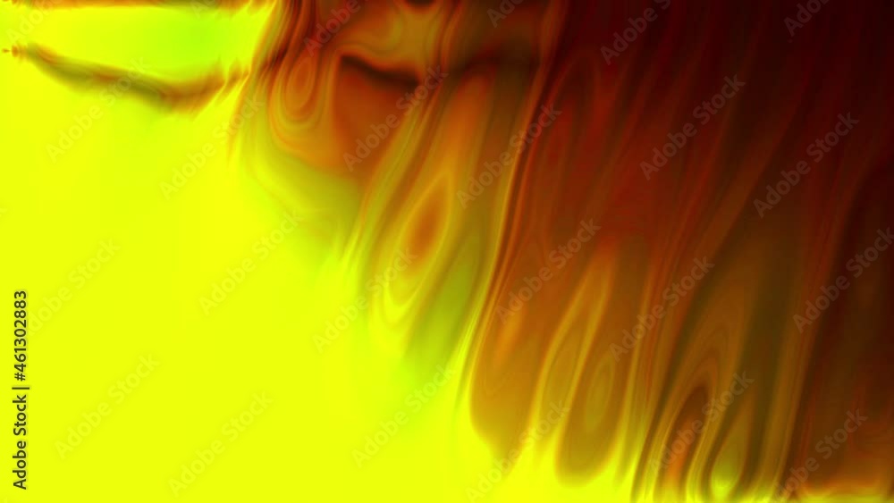 Poster abstract smooth liquid shape with colors diffusion. motion. fluid flowing silk texture with ripples 