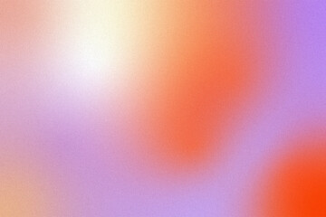 Colorful gradient background with noisy grain texture.