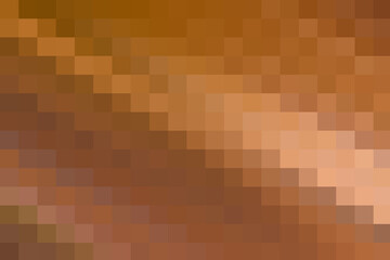 Dark golden brown pixel cover
