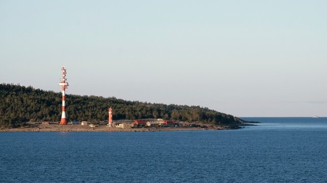 Gogland Island In The Gulf Of Finland