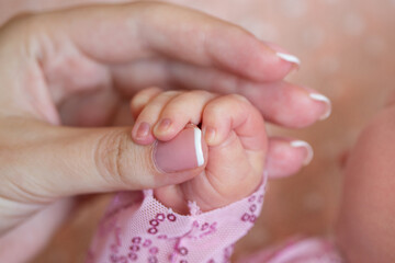 parent and child hands