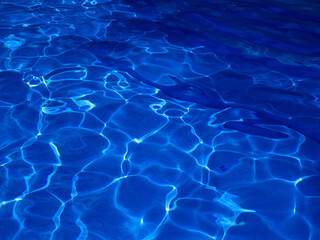 Swimming pool surface abstract background