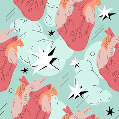 Heart Seamless Pattern