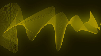Abstract vector smooth color wave. Blue flow curve motion illustration. Smoke design. Vector lines.